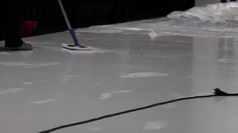 Podium preparation 1 Stock Footage 37404682