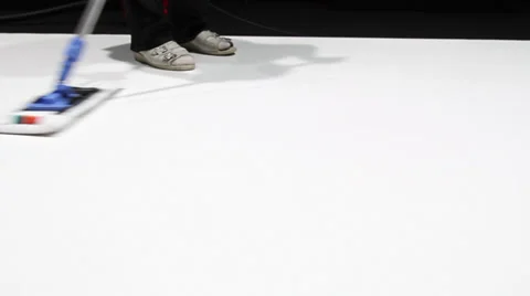 Podium preparation 3 Stock Footage 37404795