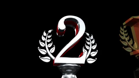 Podium Prize 23 Trophy Ab2 Stock-Footage 259629089