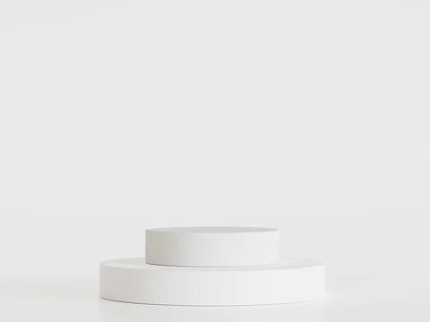 Podium product display scene presentation realistic render illustration (53) Stock Photos