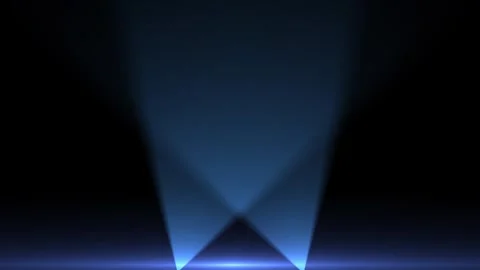 Podium stage. Illuminated space. Stage template of an empty studio stage Stock Footage 308115722