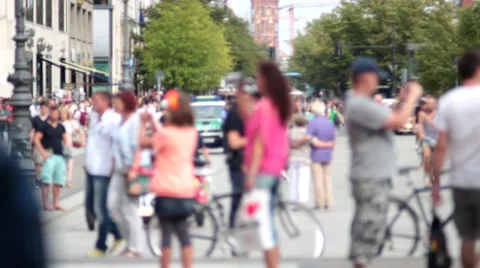 Poeple crossing Video stock 40848941