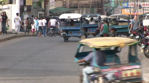 Poerto traffic 2 Stock Footage 499650