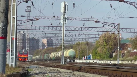 поезд Stock Footage 163650575