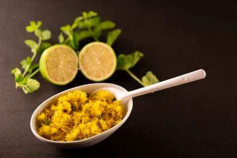 Poha Foto stock