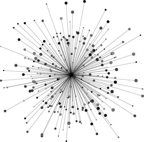 Point and curve constructed the sphere wire frame, technological abstract Illustrazione stock