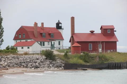 Point Betsie Lighthouse Stock Photos