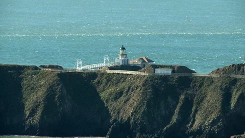 Point Bonita LightHouse  Stock Footage 86505658