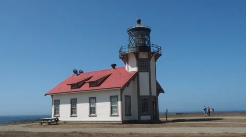 Point Cabrillo Light Stockbeeldmateriaal 67602122
