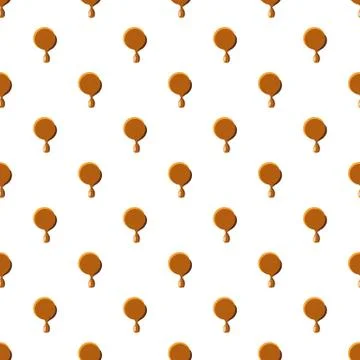 Point from caramel pattern Stockillustratie