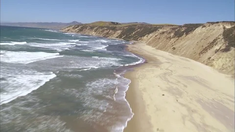 Point Conception Beach 2 库存影片 71751309