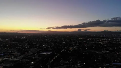 Point Dume Malibu CA Pacific Ocean Aerial Downshot Stock Footage 153758959
