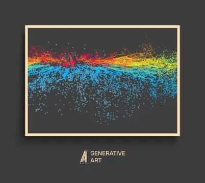 Point Explode. Textbook or notebook mockup. Cover design template. Illustrazione stock