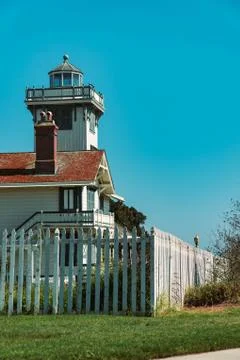 Point Fermin Lighthouse Foto stock