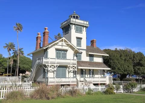 Point Fermin Lighthouse Foto stock
