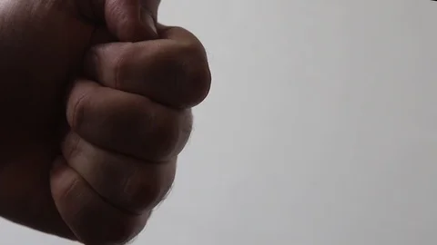 Point finger down Stock Footage 123705372