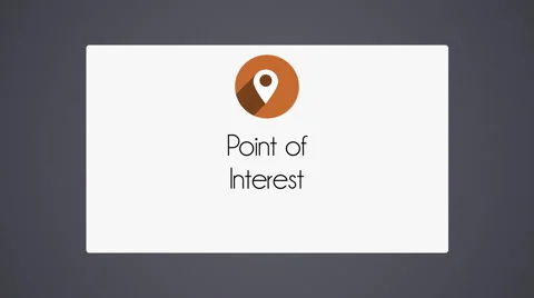 Point of interest - GPS Stock Footage 40882999