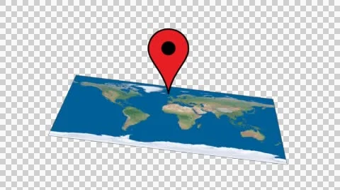 Point-map animation alpha Stock Footage 41543797