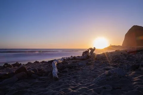 Point Mugu Sunset Stock-Fotos
