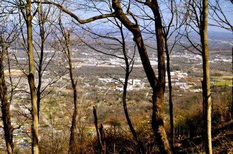 Point park overlook Fotos Stock