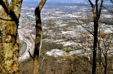 Point park overlook Fotos Stock