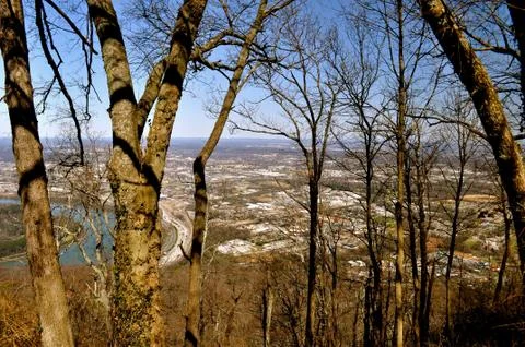 Point park overlook Stock Photos