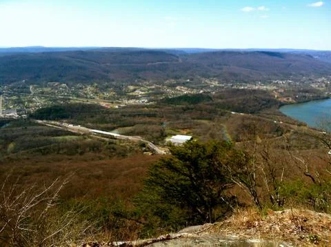 Point park overlook 스톡 사진