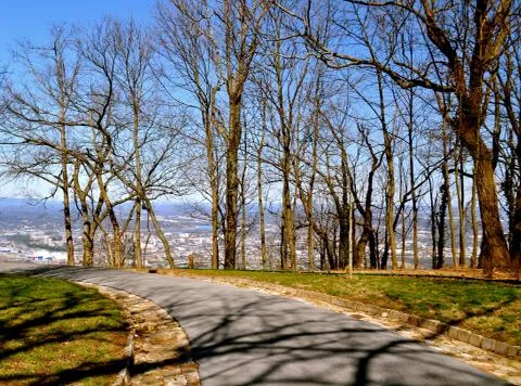 Point park overlook Fotos Stock