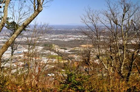 Point park overlook Fotos Stock