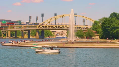 Point Park From River Stock-Footage 222032992