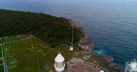 Point Perpendicular Lighthouse Stock Footage 199948604