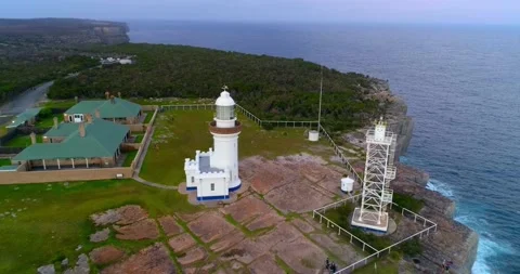Point Perpendicular Lighthouse Stock Footage 199948812