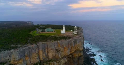 Point Perpendicular Lighthouse Stock Footage 199948993