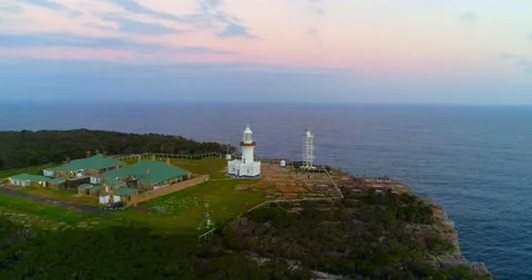 Point Perpendicular Lighthouse Stock Footage 199949279