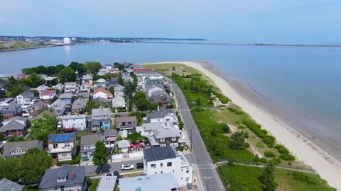 Point of Pines, Revere, MA, USA Stock Footage 166330549