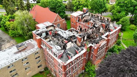 Point that Provides - St. Anthonys Convent - Syracuse, NY Foto stock