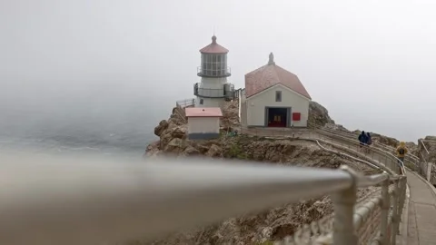 Point Reyes lighthouse Stock Footage 308850727