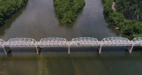 Point of Rocks Bridge, MD Stock Footage 277449708