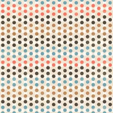 Point seamless pattern Illustrazione stock