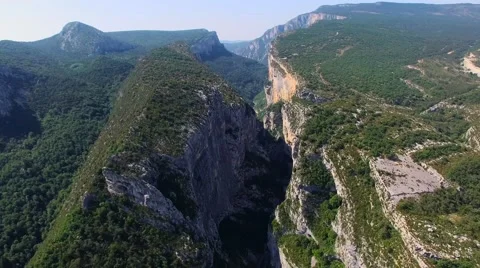 Point Sublime - Gorges du Verdon Stock Footage 53256680