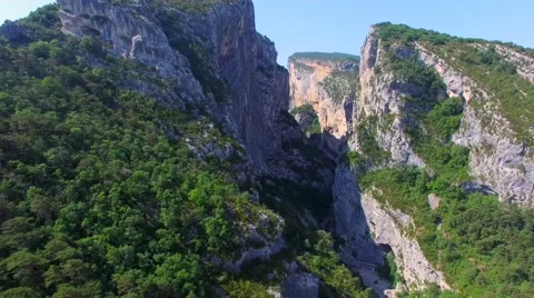 Point Sublime - Gorges du Verdon Stock Footage 53256793