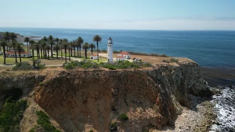 Point Vicente Lighthouse 스톡 동영상 246149967