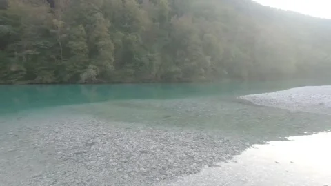 Point of view on the beautiful river. Stock Footage 170877685