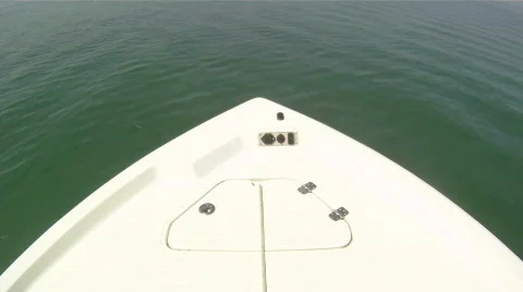 Point of View Boating Stock Footage 752870