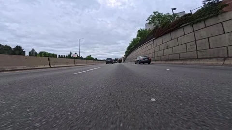 Point of view driving to Multnomah Falls Portland OR USA September 12 2025 Stock Footage 316922599