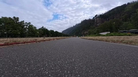 Point of view driving to Multnomah Falls Portland OR USA September 12 2025 Stock-Footage 316922640