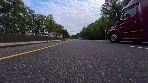 Point of view driving to Multnomah Falls Portland OR USA September 12 2025 Stock-Footage 316922643