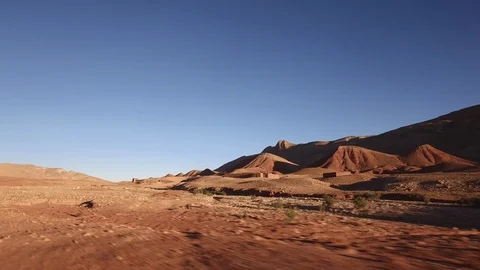 Point of View driving in sand dunes in the desert Stock Footage 85617257