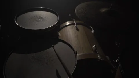 Point of view of drummer playing drums Video stock 104048920