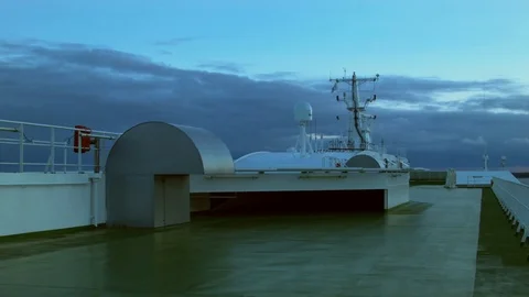 Point of view ferry Stock Footage 81099268